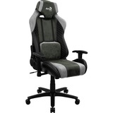 Aerocool BARON AeroSuede Siège de jeu universel Vert, Gris, Siège gaming Vert foncé/gris, Siège de jeu universel, 150 kg, 125 kg, Nylon, Acier, Vert, Gris