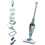 BLACK+DECKER Nettoyeur vapeur Blanc/bleu-gris