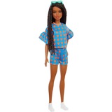Barbie Fashionistas - Top bleu, Poupée 