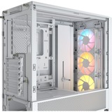 Corsair FRAME 4000D RS ARGB boîtier midi tower Blanc | 2x USB-A | 1x USB-C | RGB | Verre Trempé
