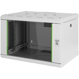 Digitus Boîtier de série Unique - 600 x 450 mm (lxp), Armoire informatique Gris, Rack monté sur le mur, 7U, 100 kg, 20 kg, Gris
