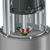 Einhell Pompe à vide Einh GE-DW 1155 N-A, Pompe submersible et pression Acier inoxydable/Noir