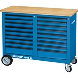 GEDORE 2528096 établi, Chariot à outils bleu, 56 mm, 99 mm, 150 kg