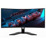 GIGABYTE G34WQCP 34" Moniteur UltraWide gaming  Noir, 180 Hz, HDMI, DisplayPort, Audio, AMD FreeSync