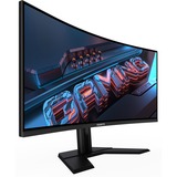 GIGABYTE G34WQCP 34" Moniteur UltraWide gaming  Noir, 180 Hz, HDMI, DisplayPort, Audio, AMD FreeSync