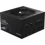 GIGABYTE GP-UD750GM PG5 750W alimentation  Noir, 1x 12VHPWR, 4x PCIe, Gestion des câbles