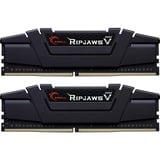 G.Skill 64 Go DDR4-3600 (2x 32 Go) Kit, Mémoire vive Noir, F4-3600C18D-64GVK, Ripjaws V, Intel XMP