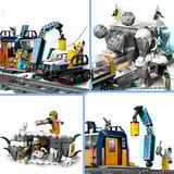 LEGO City - Train de recherche au pôle Nord, Jouets de construction 60470