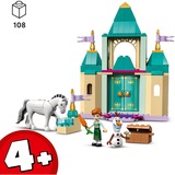 LEGO Disney - Frozen - Les jeux au château d’Anna et Olaf, Jouets de construction 43204