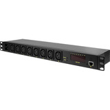 LogiLink PDU C13 à 8 voies commutable par IP Noir