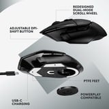 Logitech G502 X LIGHTSPEED Wireless, Souris gaming Noir