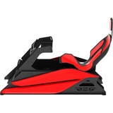 Res-Tech CK GT 02 0R RTE GT COCKPIT RED MATT, Simulateur de course Noir/Rouge