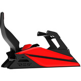 Res-Tech GT Cockpit + Carbon Seat, Simulateur de course Noir/Rouge