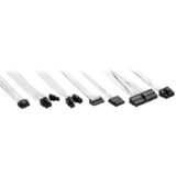 Sharkoon Rebel P20 850 White alimentation  modulaire 850 watt Blanc, 1x 12V-2x6, 4x PCIe