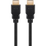 goobay 41084 câble HDMI 2 m HDMI Type A (Standard) 2 x HDMI Type A (Standard) Noir Noir, 2 m, HDMI Type A (Standard), 2 x HDMI Type A (Standard), 48 Gbit/s, Noir