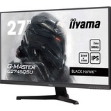 iiyama G-Master Black Hawk G2745QSU-B2 27" Moniteur gaming  Noir, 100 Hz, HDMI, DisplayPort, USB, Audio, Adaptive Sync