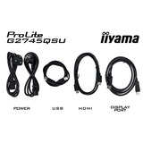 iiyama G-Master Black Hawk G2745QSU-B2 27" Moniteur gaming  Noir, 100 Hz, HDMI, DisplayPort, USB, Audio, Adaptive Sync