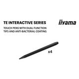 iiyama ProLite TE5513A-B1AG, Affichage public Noir, Touch, HDMI, DisplayPort, Audio, LAN, WiFi 6, USB-C, Android 14
