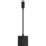 Belkin USB-C/Ethernet, Adaptateur Noir