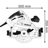 Bosch BOSCH GKS 55+ GCE + FSN L-BOXX, Scie circulaire Bleu