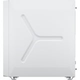 Corsair 3200D RS ARGB White boîtier midi tower Blanc | 1x USB-A | 1x USB-C | RGB | Verre Trempé