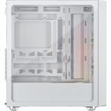 Corsair Corsair 3200D RS ARGB White boîtier midi tower Blanc | 1x USB-A | 1x USB-C | RGB | Verre Trempé