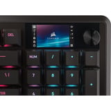 Corsair VANGUARD PRO 96 RGB clavier gaming Noir, Layout BE (AZERTY), Corsair MGX Hyperdrive, 96%