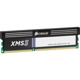 Corsair XMS3 4 Go DDR3 1333 MHz, Mémoire vive CMX4GX3M1A1333C9, Détail Lite