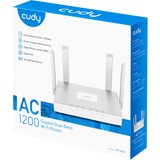 Cudy AC1200 Gigabit Wi-Fi Router, Routeur Blanc