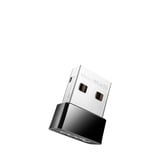 Cudy AC650 Wireless Dual Band Mini USB Adapter, Adaptateur WLAN Noir