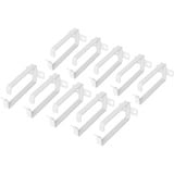 Digitus Étriers de gestion des câbles pour armoires 2U, Guide-câble Gris, 10 pièces