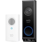 Eufy Eufy E340 Video Doorbell Kit bundle, Sonnette de porte Noir