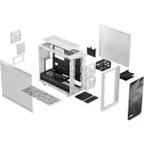 Fractal Design Meshify 2 Lite boîtier midi tower Blanc | 2x USB-A | Verre Trempé