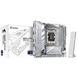 GIGABYTE B860I AORUS PRO ICE carte mère socket 1851 Blanc, RAID, 2,5Gb-LAN, Wi-Fi 7, BT, Sound, Mini-ITX