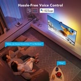 Govee H6199 DreamView T1 rétro-éclairage TV, Éclairage d'ambiance 3,8 mètres, RGBIC, Wifi, Bluetooth, pour les téléviseurs de 55 à 65 pouces