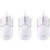 HyperX Pulsefire Haste 2, Souris gaming Blanc, 400 - 26.000 Dpi, RGB LED