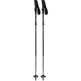 Komperdell Carbon FXP.4 Expedition Vario, Sports et jeux Noir/Argent, noir/argent, 1 paire, 120-140 cm