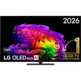 LG OLED evo AI G6 65" 4K Ultra HD TV Noir, 4x HDMI, 3x USB, Optique, Bluetooth, LAN, WLAN, CI+, HDR10, Dolby Vision
