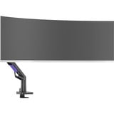 Neomounts DS70-256BL1 24-57" - vérin à gaz - Topfix - arrêt à 180°, Support de moniteur Noir
