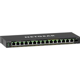 Netgear GS316EPP, Switch Noir, Géré, Gigabit Ethernet (10/100/1000), Full duplex, Connexion Ethernet, supportant l'alimentation via ce port (PoE)