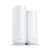 Netgear Orbi 370 WiFi Mesh Systeem, Dual-Band WiFi 7-Mesh, Routeur maillé Blanc, 1x Orbi WiFi 7-router (RBE371), 1x Orbi WiFi 7-satelliet (RBE370)