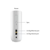 Netgear Orbi 370 WiFi Mesh Systeem, Dual-Band WiFi 7-Mesh, Routeur maillé Blanc, 1x Orbi WiFi 7-router (RBE371), 1x Orbi WiFi 7-satelliet (RBE370)