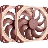 Noctua NF-A14x25 G2 PWM Sx2-PP, Ventilateur de boîtier connexion PWM, 2 ventilateurs