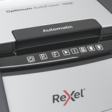 Rexel Optimum Auto+ 150X Cross Cut Papiervernietiger, Broyeur de document Noir