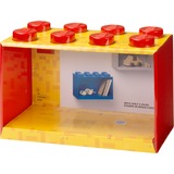 Room Copenhagen Étagère en briques LEGO, 8 plots Rouge