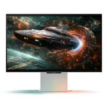 Samsung Odyssey 3D G90XF 27" 4K Ultra HD Moniteur gaming Argent, 1x DisplayPort, 2x HDMI, 2x USB-A, 165 Hz