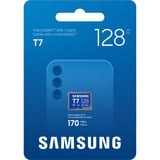 Samsung T7 microSDXC 128 Go, Carte mémoire Bleu