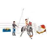 Schleich Horse Club - Kit d'équitation de voltige de Mia, Figurine 