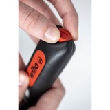 Wiha Outil de démontage avec couteau traînant à rotation automatique, Abisolier et outil de démontage Noir/Rouge, pour câble rond