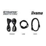 iiyama G-Master Black Hawk GB2741HSU-B1 27" Moniteur gaming  Noir, 144 Hz, HDMI, DisplayPort, USB, audio, AMD Free-Sync
